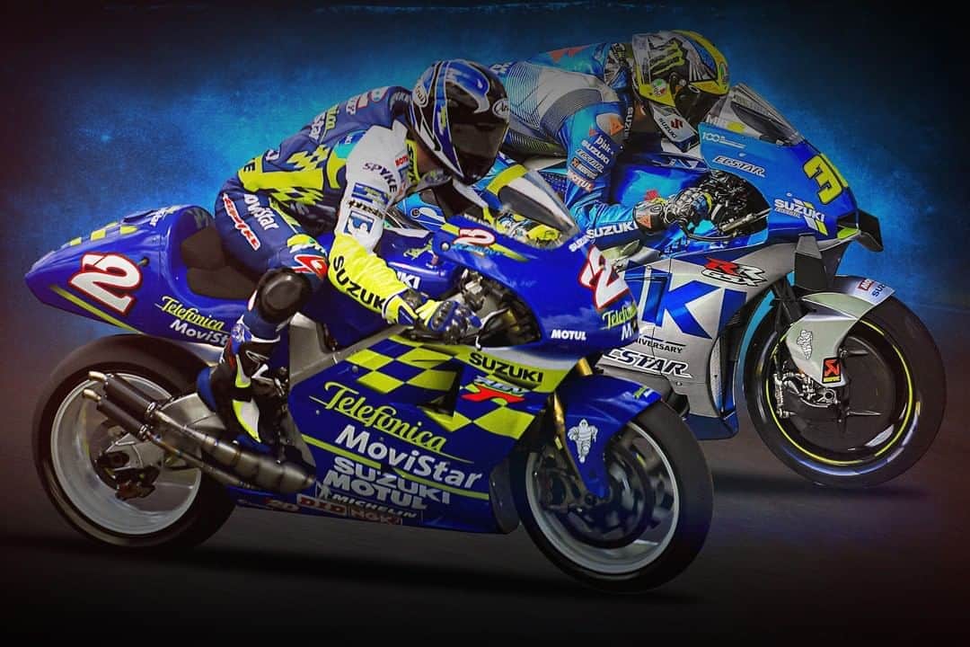 MotoGPさんのインスタグラム写真 - (MotoGPInstagram)「BACK ON T🔵P! 💪 This is the first time that @suzukimotogp leads the #MotoGP World Championship since 2000 with Kenny Roberts Jr! 👏 #Motorcycle #Racing #Motorsport」10月20日 0時00分 - motogp