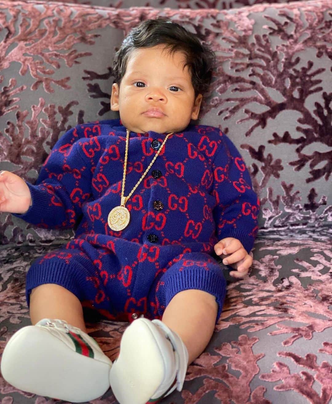 E! Onlineさんのインスタグラム写真 - (E! OnlineInstagram)「Ciara and Russell Wilson's son is only a couple of months old, but he's already Win-ning the fashion game. 😍(📷: Instagram)」10月20日 0時01分 - enews