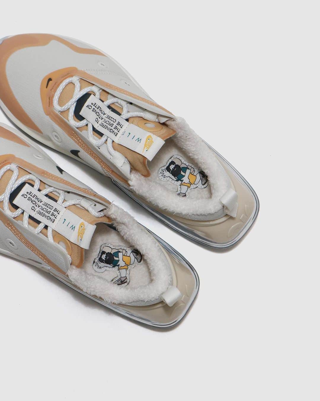 A+Sのインスタグラム：「in store now  ■NIKE WMNS AIR MAX UP COLOR : SAIL SIZE : 23cm - 25cm PRICE : ¥15,500 (+TAX)  都会にたたずむビル群や建築物からカラーインスピレーションを得て、冬の厳しいコンディションにおいても快適にワイルドに楽しく過ごすことをコンセプトにナイキ ワイルド コレクションとしてデビューしました。カラーはベージュやオフホワイトを基調とした淡いカラーでまとめ、厳しいコンディションに備えインナーにボアを用いています。  Taking color inspiration from the buildings and buildings in the city, we made our debut as the Nike Wild Collection with the concept of being comfortable and wild even in the harsh winter conditions. The color is a light color based on beige and off-white, and a bore is used for the inner to prepare for harsh conditions.  #a_and_s #NIKE #NIKEAIRMAX #NIKEAIRMAXUP #NIKEWILDCOLLECTION」