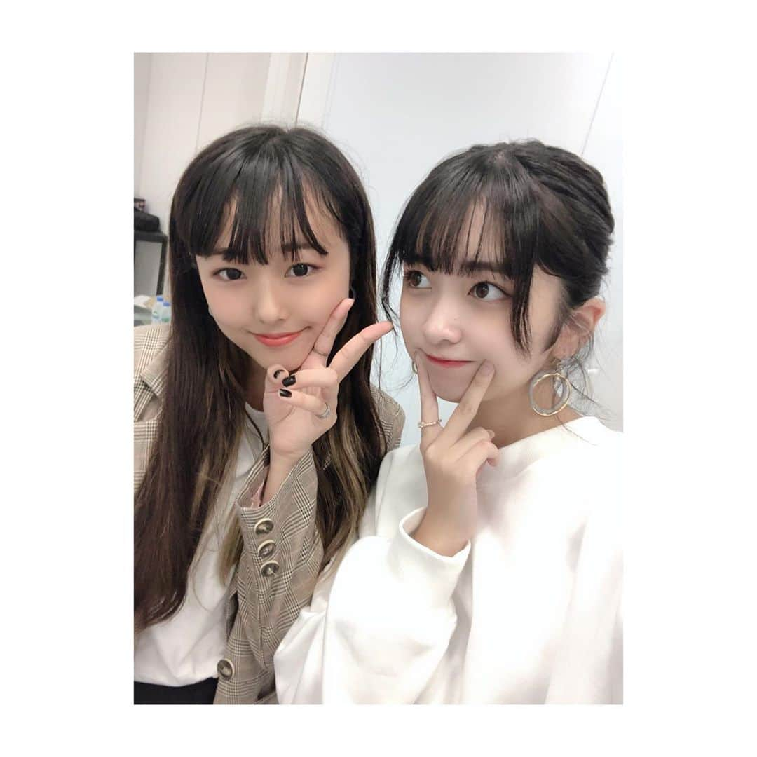 伊藤みゆのインスタグラム：「同い年コンビ #のあみゆ  #のあはみゆが大好き　 #のあはバカ　 #のあは可愛い　 #のあはモテモテ　 #18歳おめでとう  #顔小さい」