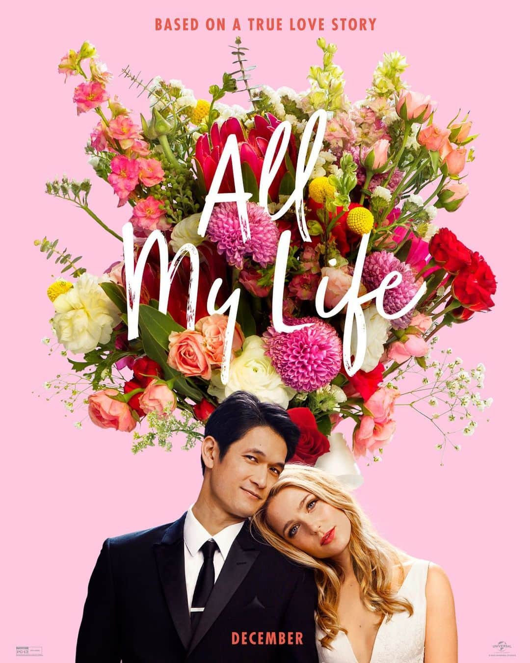 ハリー・シャム・ジュニアのインスタグラム：「New poster with @jessica_rothe ! Posting the trailer soon... @allmylifemovie will be out in theaters December 4th!  #allmylifemovie」