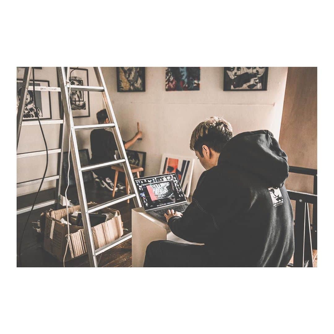 HIDEさんのインスタグラム写真 - (HIDEInstagram)「DOTS COLLECTIVE 3rd Exhibition  [FROM THE NODO BASEMENT] at NAGOYA  @dotscollective_official  #dotscollective」10月19日 20時44分 - noisemaker_hide