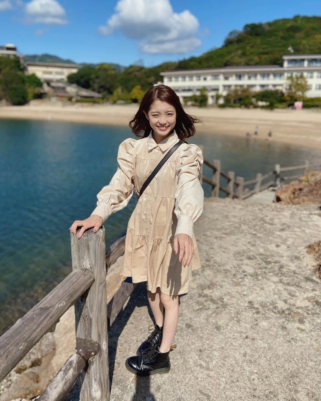 安藤令奈さんのインスタグラム写真 - (安藤令奈Instagram)「🤚🏻❤️ . . .  #旅行#広島#鞆の浦#広島旅行#旅館#彼女感 #彼女とデートなうに使っていいよ #instafood #instagood #japan」10月19日 21時02分 - mizucon2020_no4