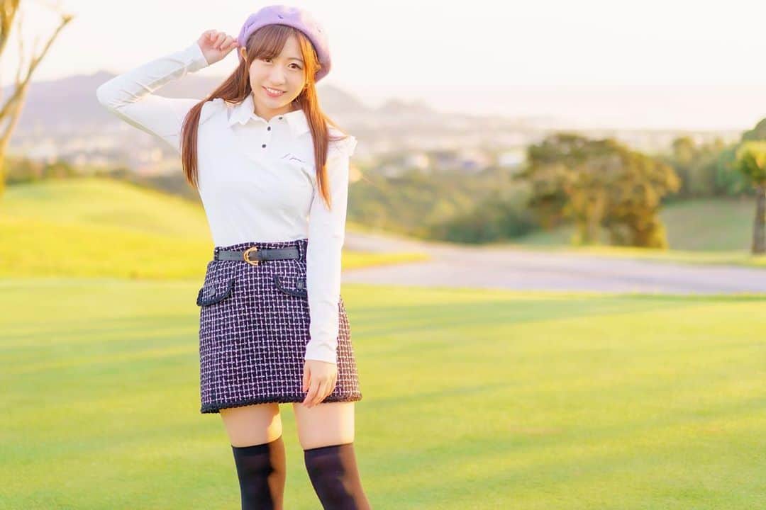 新矢皐月さんのインスタグラム写真 - (新矢皐月Instagram)「データもらった⛳️☺️﻿ ﻿ ﻿Photo by @yoppa408   @j.jane_japan  @j.jane_golfwear  #ゴルフウェア﻿ #golfwear﻿ #j_jane #j_jane_golf﻿ ﻿ #jpop #여자 #다리 #허벅지 #japanesegirl #japaneseanime #animegirl #絲襪 #美腿#japaneseculture #ゴルフ女子 #ニーハイ　#絶対領域﻿ #青森 #東北  #被写体 #足 #太もも #脚﻿」10月19日 21時05分 - araya_satsuki
