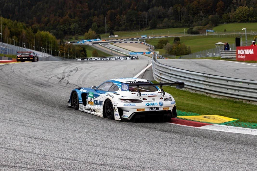 Mercedes AMGさんのインスタグラム写真 - (Mercedes AMGInstagram)「The 200th race in history of the ADAC GT Masters at the Austrian @redbullring ended with a podium success for the #22 Mercedes-AMG GT3 from @toksportwrt. Finishing in P2, drivers @maroengel and @lucastolz scored valuable points for the championship standings. Congratulations! 👏   #AMGGT3 #MercedesAMGMotorsport #GTMasters」10月19日 21時48分 - mercedesamg