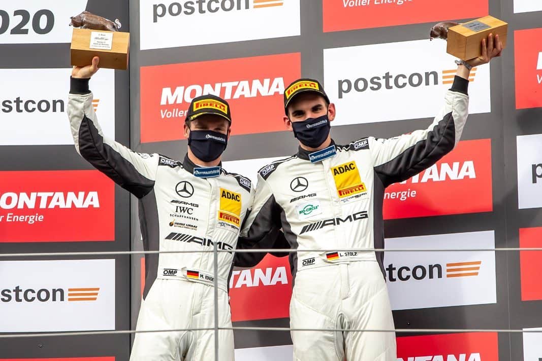 Mercedes AMGさんのインスタグラム写真 - (Mercedes AMGInstagram)「The 200th race in history of the ADAC GT Masters at the Austrian @redbullring ended with a podium success for the #22 Mercedes-AMG GT3 from @toksportwrt. Finishing in P2, drivers @maroengel and @lucastolz scored valuable points for the championship standings. Congratulations! 👏   #AMGGT3 #MercedesAMGMotorsport #GTMasters」10月19日 21時48分 - mercedesamg