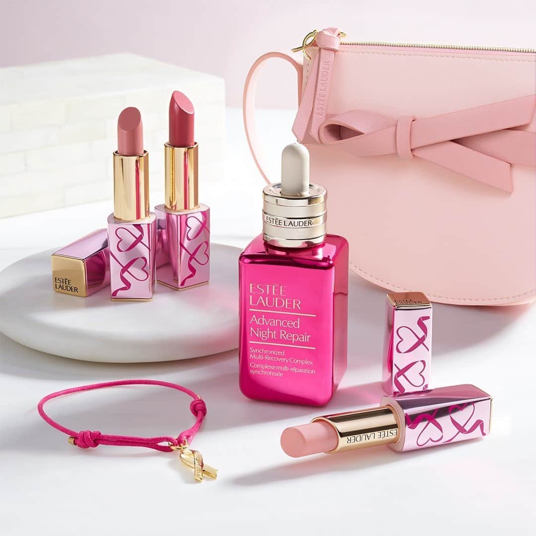 のインスタグラム：「Discover our limited-edition 2020 #PinkRibbon Products and help raise funds for @bcrfcure. The #TimeToEndBreast Cancer is now – tap to shop and learn how to get involved at the link in bio.」