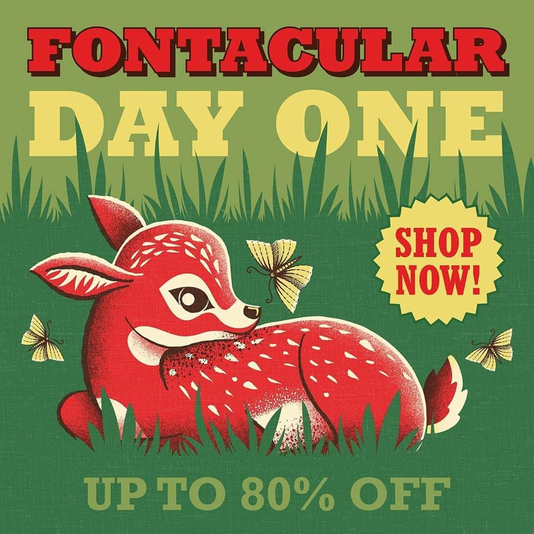 myfontsさんのインスタグラム写真 - (myfontsInstagram)「This is it, the beginning of your story ... of savings! This year, #Fontacular2020 is packed with a full storybook library stuffed with amazing deals on fonts, families, and bundles, and it all starts now at https://bit.ly/2ItN1Xp  And please, a big round of applause to the incredibly talented Tierra Connor, who created this year’s fairy tale-themed art: https://www.instagram.com/tierra.connor/」10月19日 22時16分 - myfonts