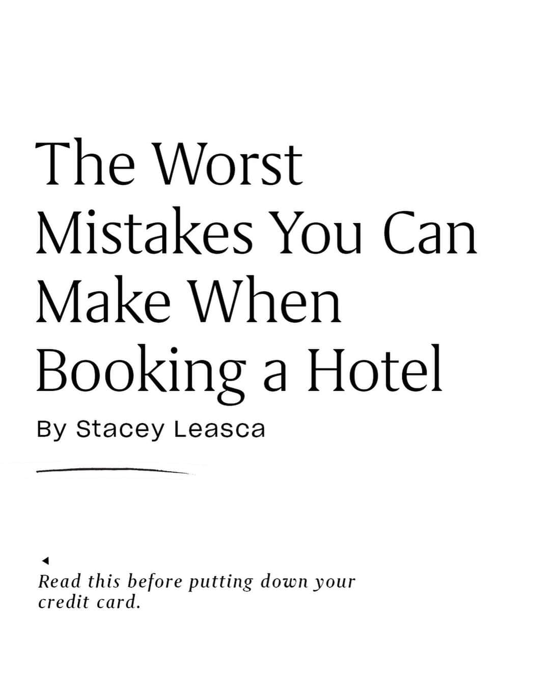 Travel + Leisureさんのインスタグラム写真 - (Travel + LeisureInstagram)「Booking a hotel room sounds like it should be a snap. All it really takes is hopping on a computer and clicking “book," right? Wrong. At the link in bio, find five common mistakes to avoid when booking a hotel. #tlpicks courtesy of @ashleemajormoss」10月19日 22時46分 - travelandleisure