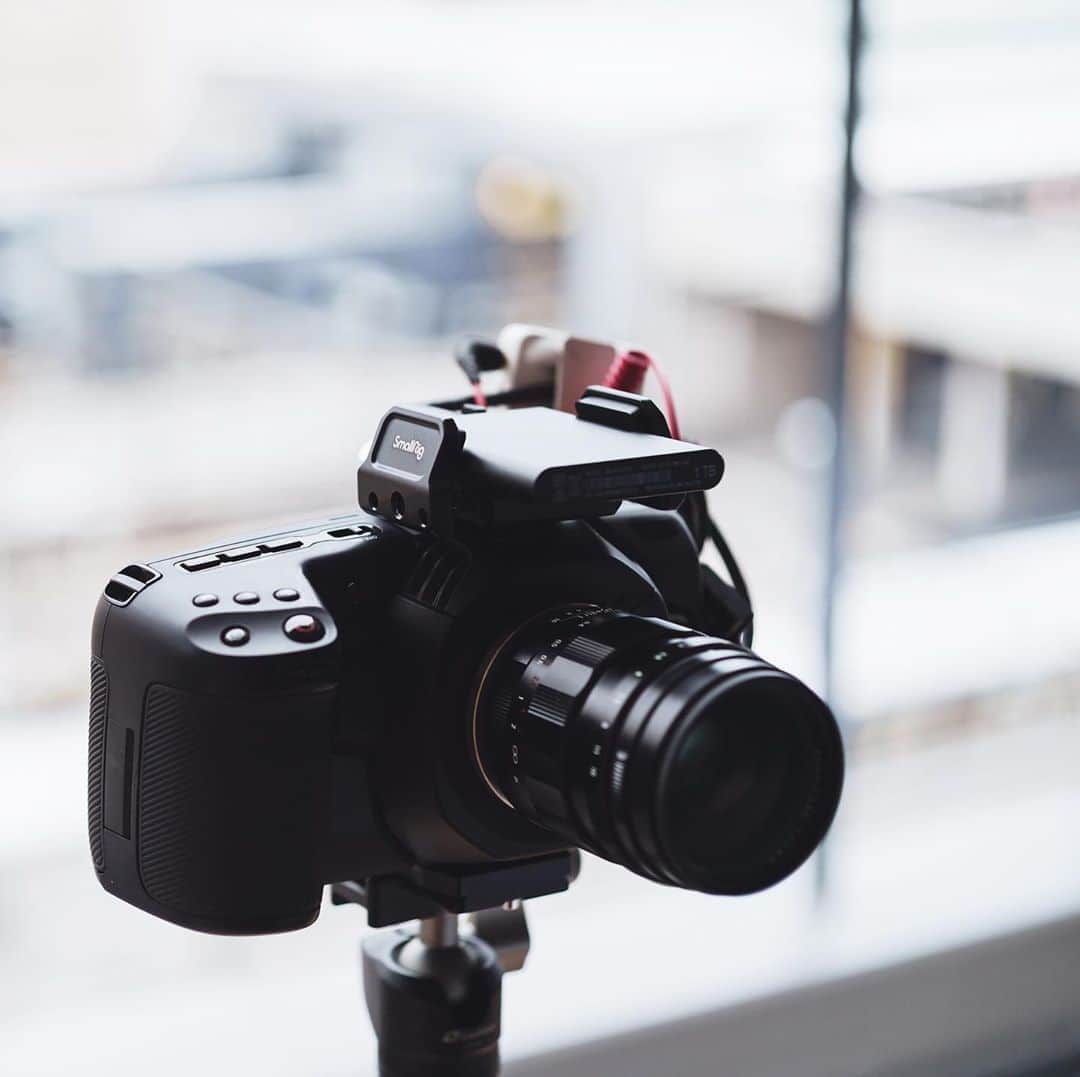 市川渚のインスタグラム：「Last week, I traveled around Kyoto, Toyama, and Kanazawa with this guy📹 Well done.﻿ ﻿ ﻿ 先週は7日間ほど東京を離れて、仕事をしながら京都、富山（半日だけだけど）、金沢を旅してきました。﻿ ﻿ 今回は「動画撮るぞー！」と意気込んで、お借りしている #BMPCC4K と愛機a7iiiのカメラ二台体制で移動してました😂流石に重たかった……我々夫婦の旅スタイルは移動多めな方なので、やはり旅には身軽に写真も動画もこなせるカメラが安心かもなあなどと思いつつ、撮ってきた映像を編集しながらやはりシネマカメラにしか撮れない画があるよなあなんて。﻿ ﻿ 動画はぼちぼちYouTubeにあげつつ、インスタでは写真で旅の記憶をなぞっていきたいと思います。以後数日、お付き合いをば。﻿ ﻿ ちなみにレンズは @goopass さんにお借りした、Voigtlander NOKTON 25mm F0.95一本勝負でした💪いやあしかし動画、静止画、両方とも、撮るのも編集するのも楽しい〜」