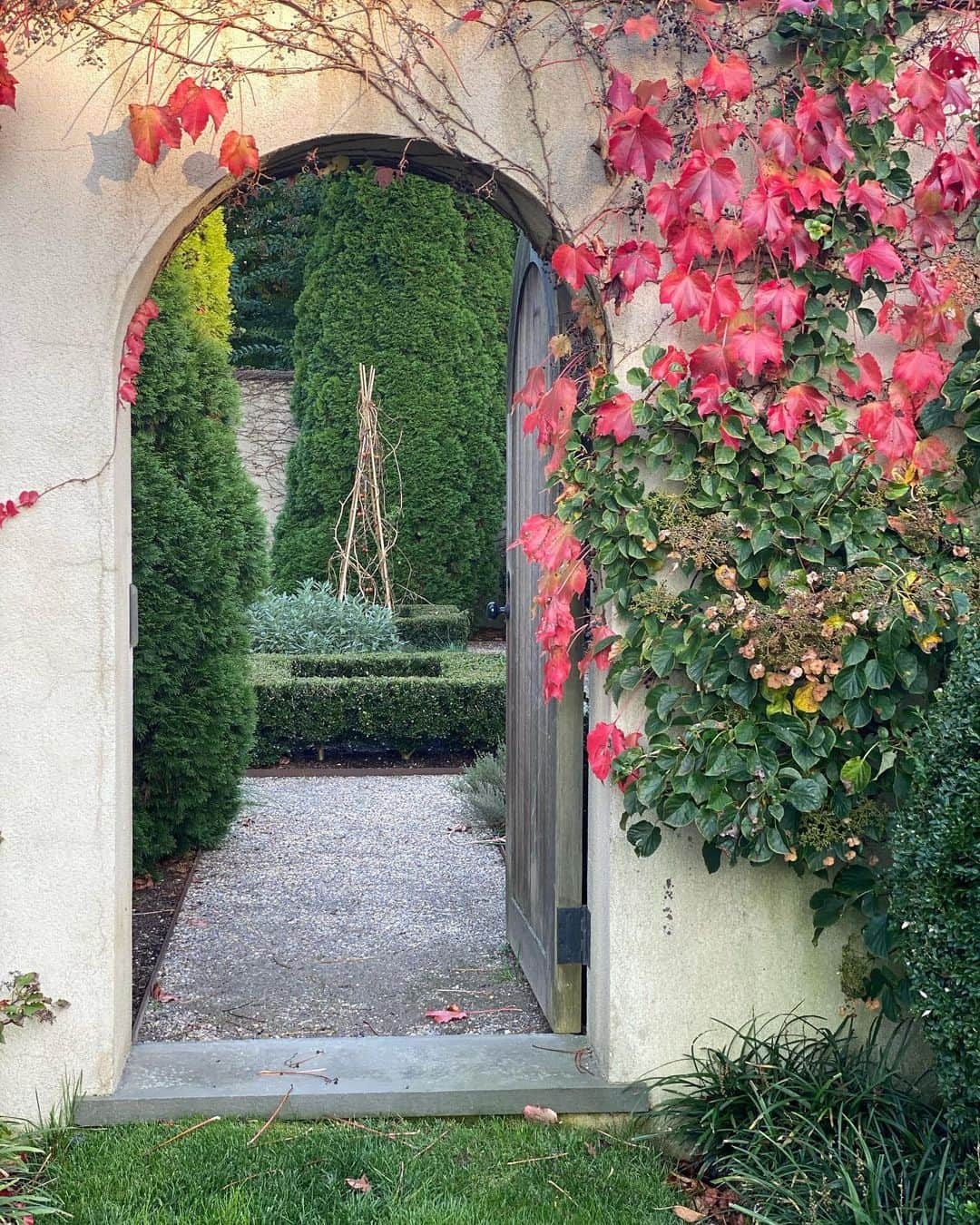 アイナ・ガーテンさんのインスタグラム写真 - (アイナ・ガーテンInstagram)「Another gorgeous autumn day!  The pandemic has really made me appreciate the simpler things, like walking in the garden.  What’s your silver lining?  #staysafe」10月19日 23時20分 - inagarten