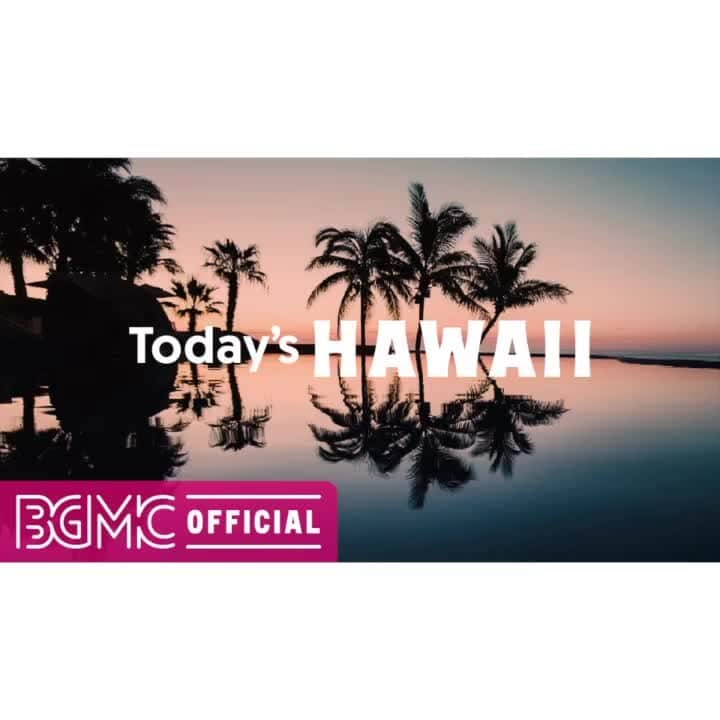 のインスタグラム：「Soothing and Romantic Beach Moods - Hawaiian Instrumental Music for Relax, Rest and Laze  Please check the full version on #YouTube from the profile URL.  #BGMC #BGMClife #HawaiianBGMchannel #StayHome #Hawaiian #Romantic #Relax」