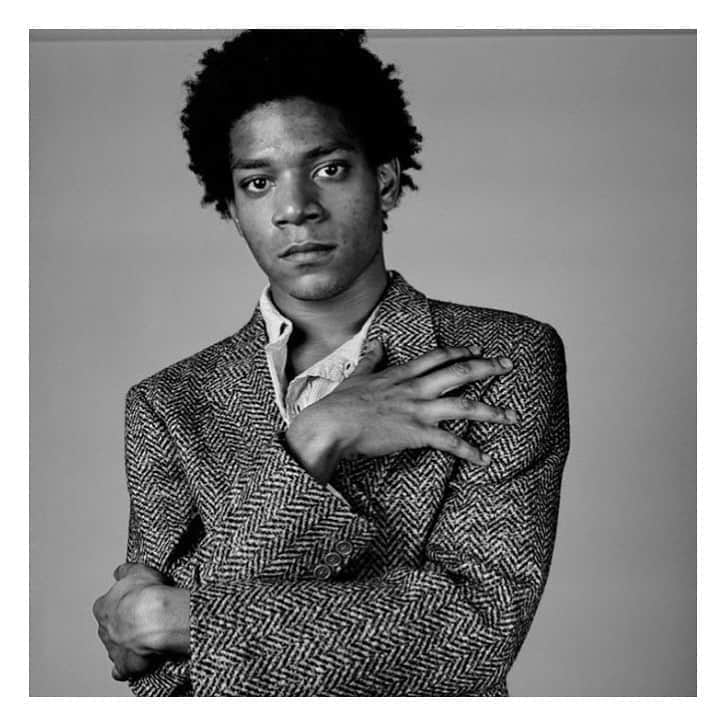 オリバースペンサーさんのインスタグラム写真 - (オリバースペンサーInstagram)「#OSmoodboard Jean-Michel Basquiat had a wonderful way with tailoring, combining preppy elements with a naturally grungy style, but all wrapped up in classic silhouettes. He wore tailoring with a relaxed boyishness, a collar tip squished under his tie as if put on in a hurry before rushing out of his studio.  #oliverspencer」10月20日 1時50分 - oliverspencer