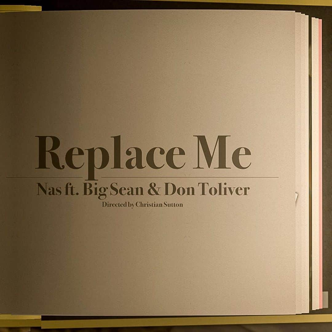 ナズさんのインスタグラム写真 - (ナズInstagram)「Look for the Replace Me video this week. @hitboy @bigsean @dontoliver」10月20日 2時17分 - nas