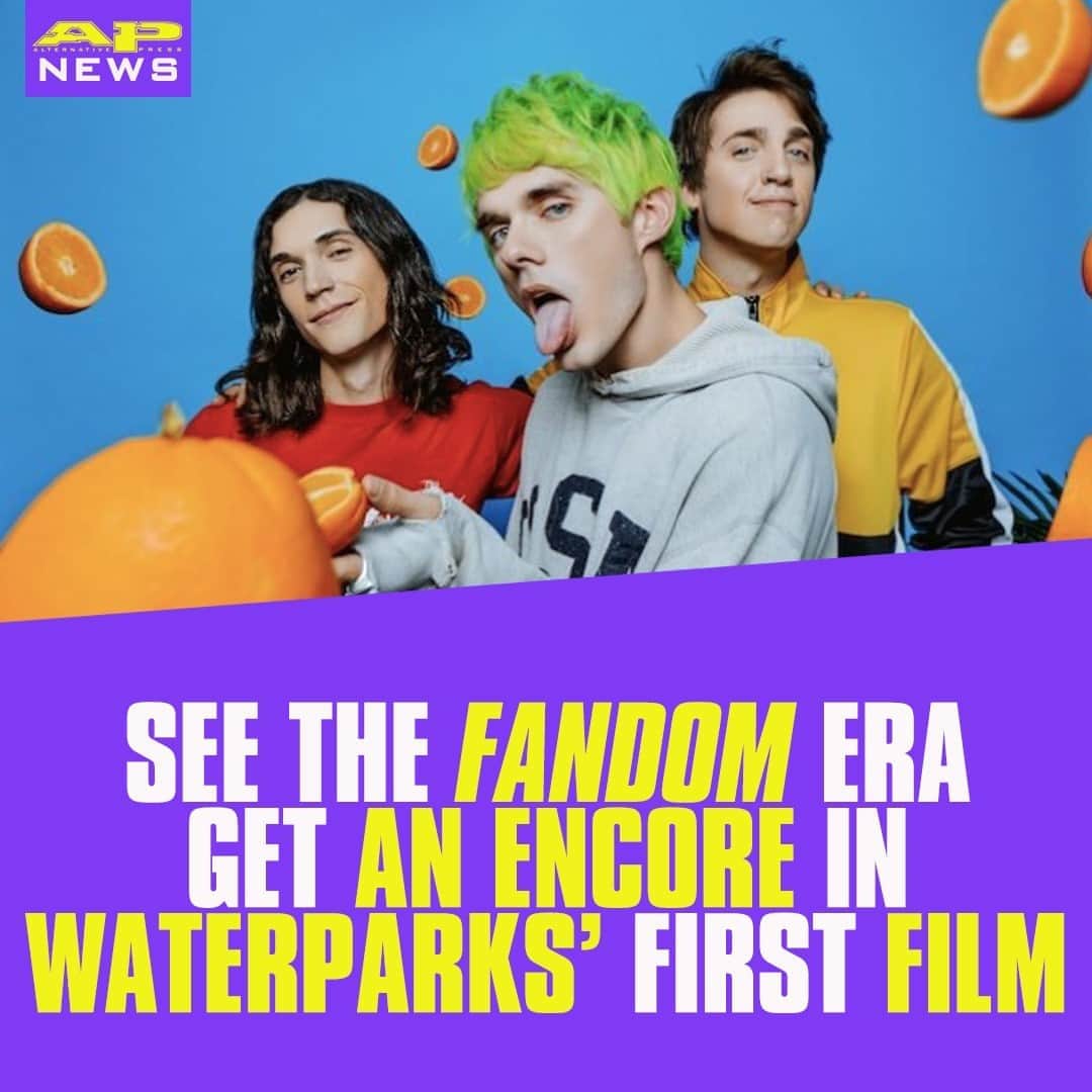 Alternative Pressさんのインスタグラム写真 - (Alternative PressInstagram)「WATCH: Experience the ‘FANDOM’ era once more with the live video for “Turbulent” ahead of @waterparks’ upcoming concert film out later this year⁠ LINK IN BIO⁠ .⁠ .⁠ .⁠ #waterparks #waterparksfandom #fandom #waterparksturbulent #waterparksconcert #waterparksmovie #altpress #alternativepress」10月20日 2時10分 - altpress