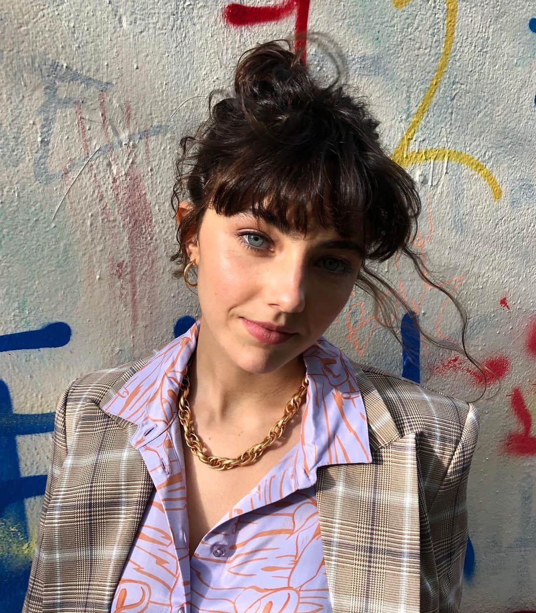 Amelia Zadroのインスタグラム：「Dream team 💫 @zolocomakeup @kswanstyling」