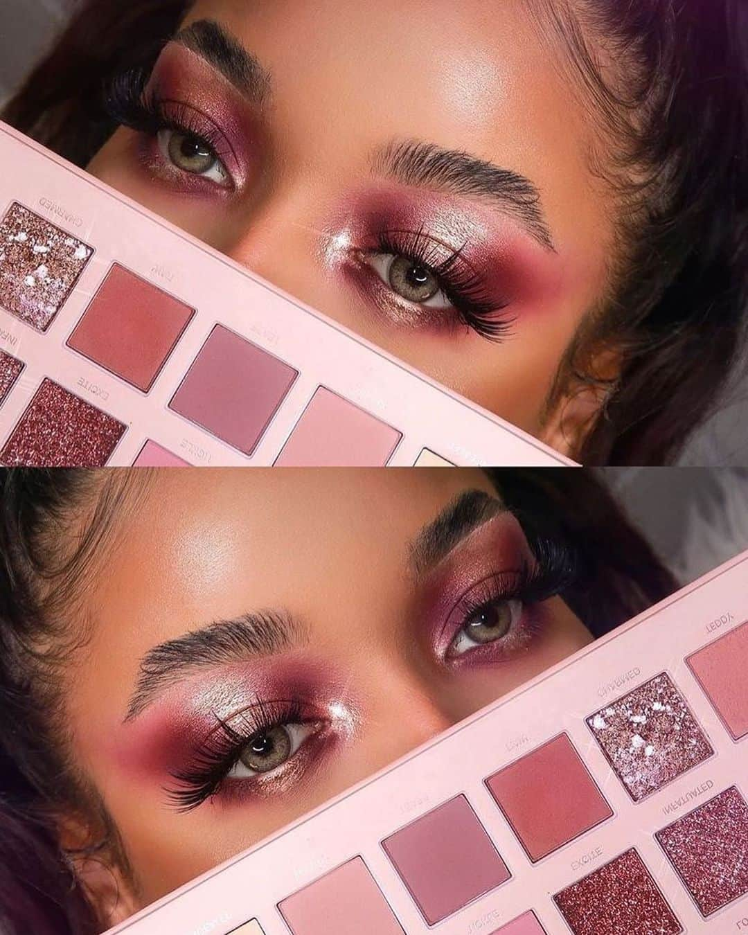 Huda Kattanさんのインスタグラム写真 - (Huda KattanInstagram)「For me, our #newnude palette was all about being sexy for yourself - not for anyone else. Ever since we launched it, I've been OBSESSED with seeing all of the jaw-dropping looks you guys have created & are still creating. Sooo amazed!! Love you guys so much & I'm so happy to be sharing this journey with you all 💕💕 @latricelondon_ @hindash @nostalgicb3auty」10月20日 2時39分 - hudabeauty