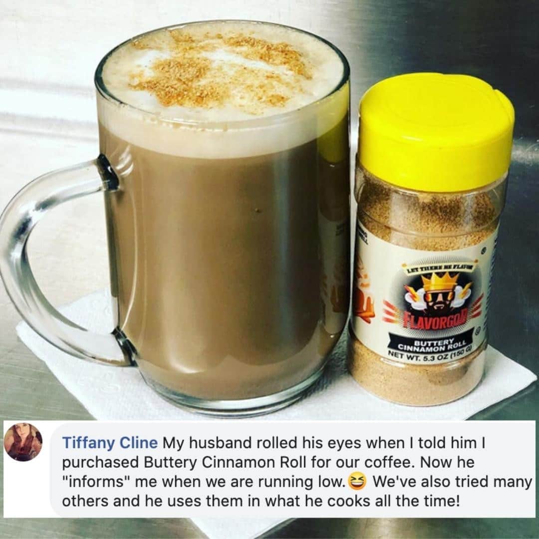 Flavorgod Seasoningsさんのインスタグラム写真 - (Flavorgod SeasoningsInstagram)「#FLAVORGOD BUTTERY CINNAMON ROLL REVIEW ☕⁠ -⁠ Build Your Own Bundle Now!!⁠ Click the link in my bio @flavorgod ✅www.flavorgod.com⁠ -⁠ Review by Tiffany Cline Thank you so much!⁠ Photo by @cecis_cocina⁠ -⁠ FREE SHIPPING on ALL orders of $50.00+ in the US!⁠ -⁠ Flavor God Seasonings are:⁠ ☕ZERO CALORIES PER SERVING⁠ ☕MADE FRESH⁠ ☕MADE LOCALLY IN US⁠ ☕FREE GIFTS AT CHECKOUT⁠ ☕GLUTEN FREE⁠ ☕#PALEO & #KETO FRIENDLY⁠ -⁠ #food #foodie #flavorgod #seasonings #glutenfree #mealprep #seasonings #breakfast #lunch #dinner #yummy #delicious #foodporn」10月20日 3時02分 - flavorgod
