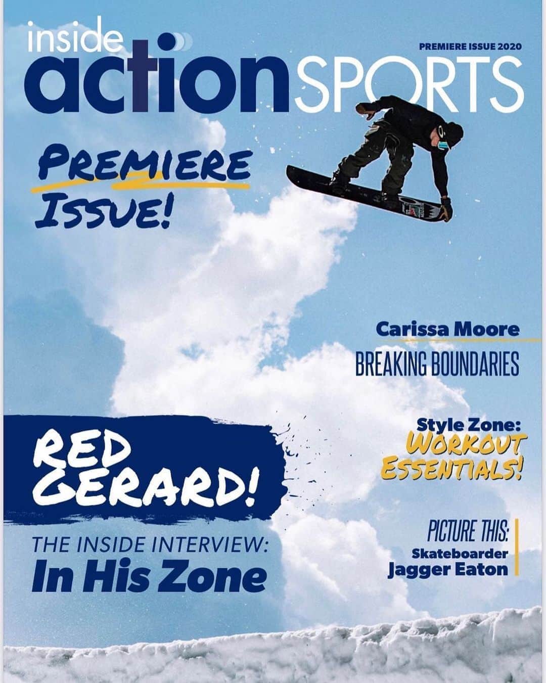 のインスタグラム：「🚀GIVEAWAY! Follow the all-new @insideactionsports magazine and comment 🚀 below. Wednesday we’ll pick 5 random winners that will receive a complimentary subscription to both @insidegym & @insideactionsports !   #gymnastics #actionsports #sendit #goveaway」
