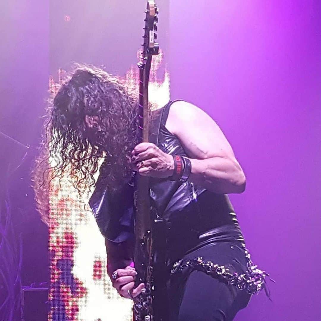 Queensrycheさんのインスタグラム写真 - (QueensrycheInstagram)「Michael at the Crystal Ballroom in Portland OR (photo credit Jeff Bailey) #queensryche #theverdicttour #crystalballroom #portlandoregon #michaelwilton #whip #mastuh #guitarplayer #guitarist #foundingmember #espguitars #rychersrule #wemissperformingforyou #memories #goodtimes #bamf」10月20日 4時18分 - queensrycheofficial