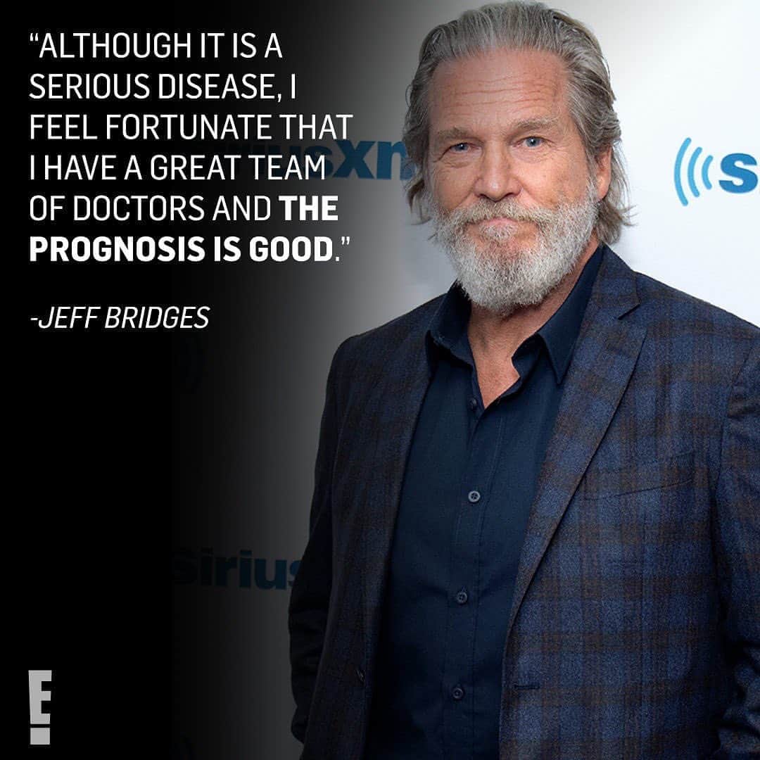 E! Onlineさんのインスタグラム写真 - (E! OnlineInstagram)「Actor Jeff Bridges has been diagnosed with Lymphoma. 🙏 His entire update and loved ones' messages are at the link in our bio. (📷: Getty)」10月20日 10時23分 - enews