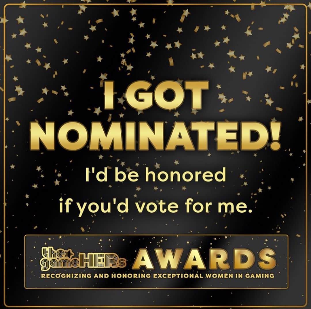 Shannonのインスタグラム：「Truly honored and excited to have been nominated for the Top voice actress/Motion Capture in the Industry category alongside many amazingly talented women! Being nominated alone already feels like a win for me and honestly feel like I can’t even come close to everyone else on that list! BUT if you would like to vote the link will be on my swipe up stories 🥰 Thank you 🥰」
