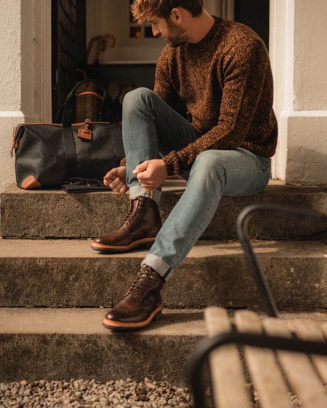 MR PORTERのインスタグラム：「Winter is well on its way. But instead of abandoning all hope, there is some sartorial preparation ye, or indeed you can do to negate the effects of cruel weather. It all starts from the ground up, with sturdy shoes or boots. Head to the link in bio to meet the pairs that are up to the job. #MRPORTER」