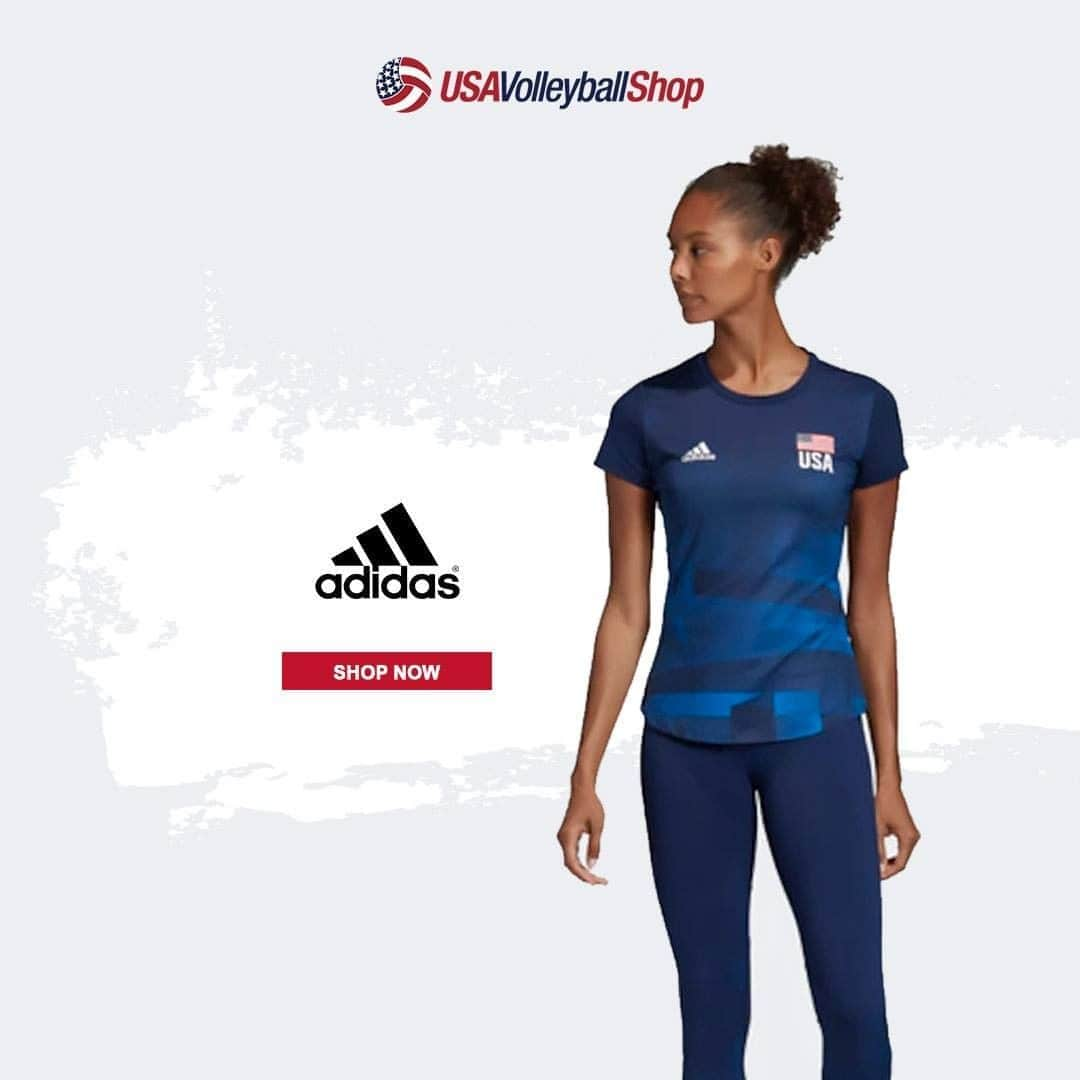 USA Volleyballさんのインスタグラム写真 - (USA VolleyballInstagram)「Find your stripes in the USA Volleyball Shop! Get free shipping when you spend $20 or more on the newly launched adidas collection. Use code 𝗦𝗛𝗜𝗣𝟮𝗠𝗘 at checkout.  Shop our new collection and more styles, link in bio!」10月20日 6時00分 - usavolleyball