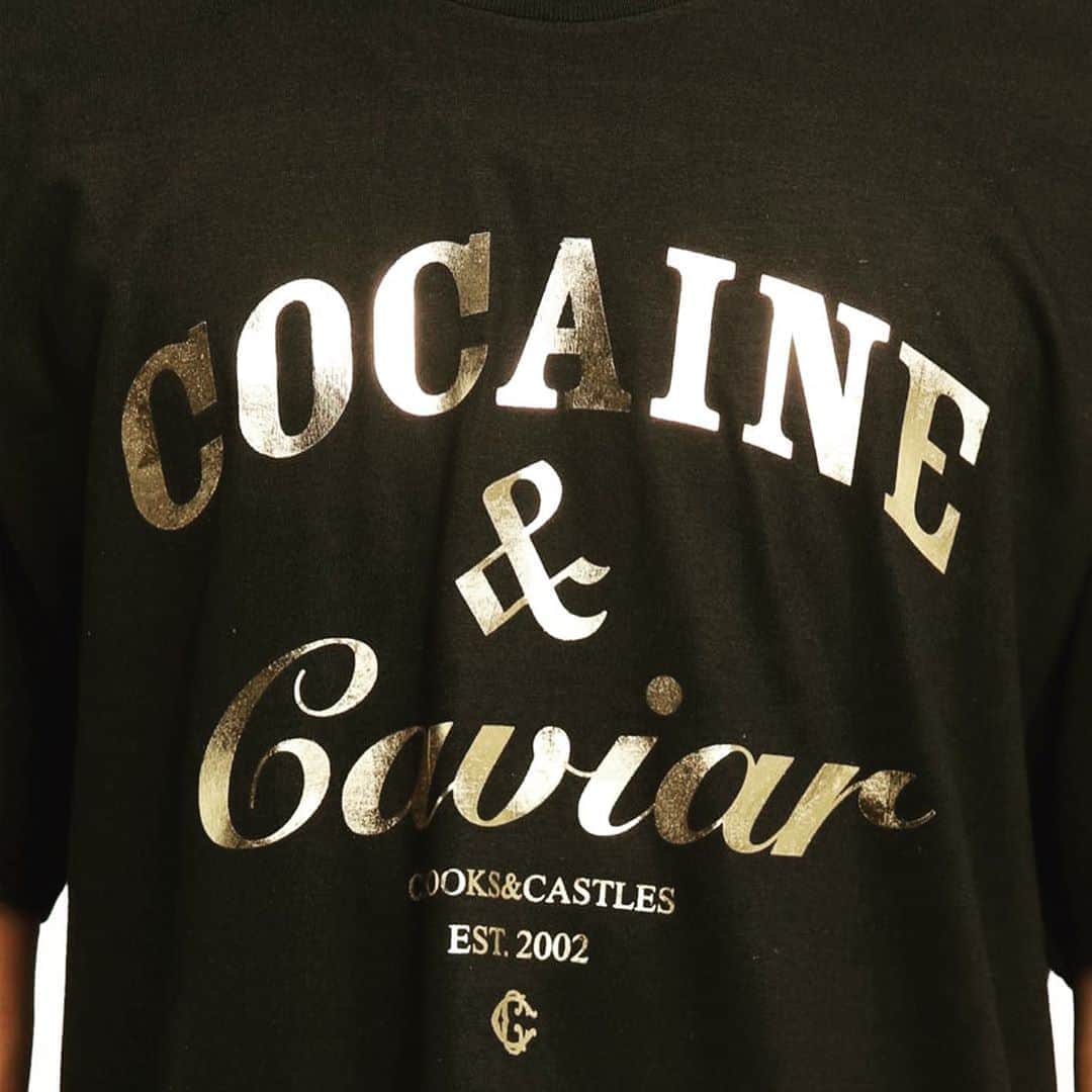のインスタグラム：「Cocaine and Caviar. #cocaineandcaviar #crooksandcastles #crooksncastles #crooks #cstc」