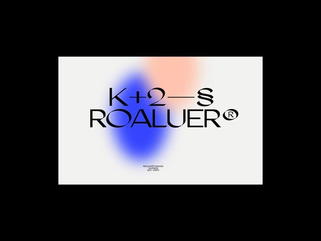 Dribbbleさんのインスタグラム写真 - (DribbbleInstagram)「Roaluer® by Hrvoje Grubisic ⠀ ⠀ #dribbble #design #typography #webdesign #gradient」10月20日 18時02分 - dribbble