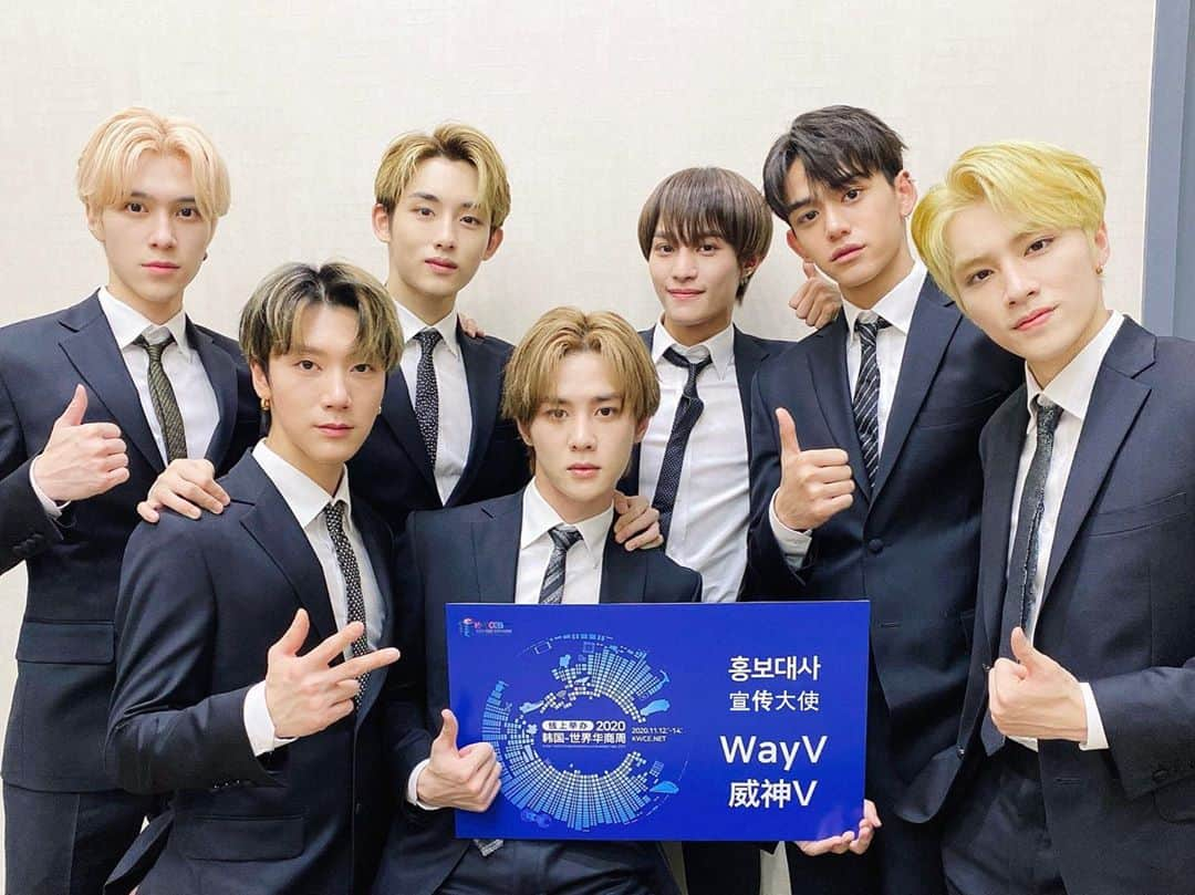 Way Vさんのインスタグラム写真 - (Way VInstagram)「WayV are appointed PR Ambassador for "2020 Korea-World Chinese Entrepreneurs Business Week" !! 🎉 ⠀ #威神V #WayV #WeiShenV」10月20日 18時02分 - wayvofficial