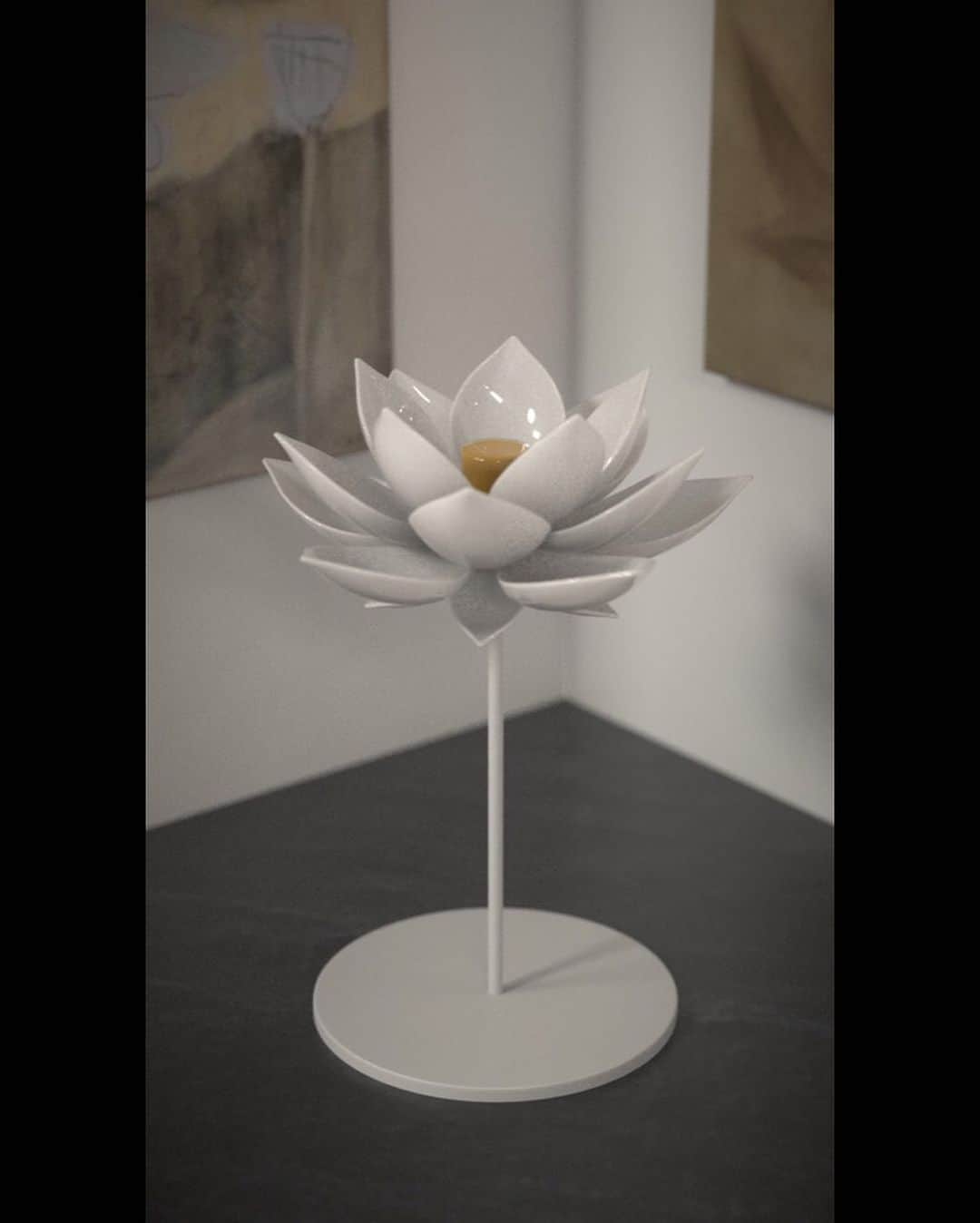 Uzo Hiramatsuさんのインスタグラム写真 - (Uzo HiramatsuInstagram)「A friend of mine created a three-dimensional CG image of my iconic lotus. #fukuoka #contemporaryart #lotus #3dmodeling」10月20日 18時07分 - uzo_hiramatsu