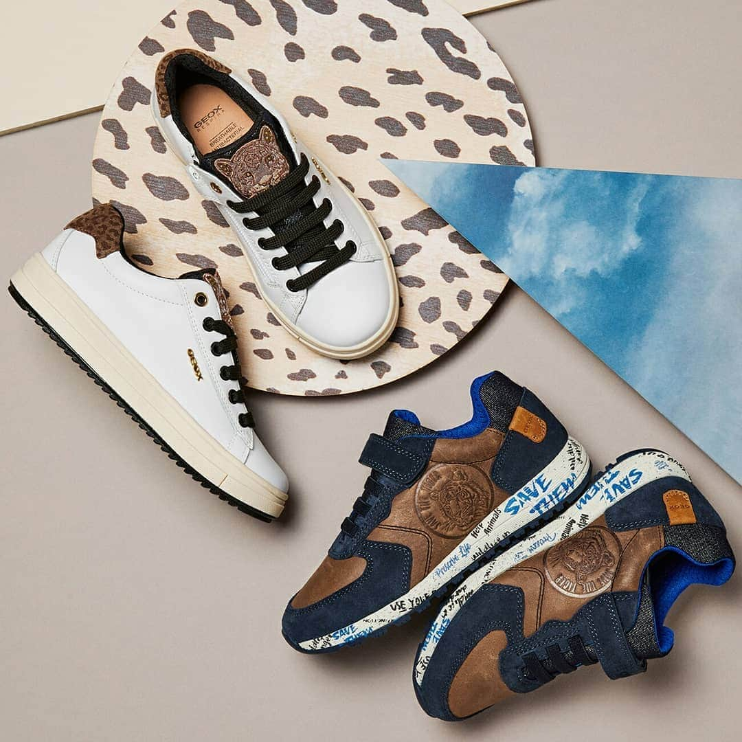 ジェオックスさんのインスタグラム写真 - (ジェオックスInstagram)「Geox has created a brand new winter line of Kids’ shoes inspired to WWF endangered species. The products in this collection are made of more #sustainable materials: we used only certiﬁed LWG leathers (Leather Working Group), sustainable denim and an outsole made using up to 20% recycle rubber. GEOX will make a contribution for each piece of product sold to WWF to support their #wildlife conservation eﬀorts.   #geoxsustainability #geoxforWWF」10月20日 18時47分 - geox