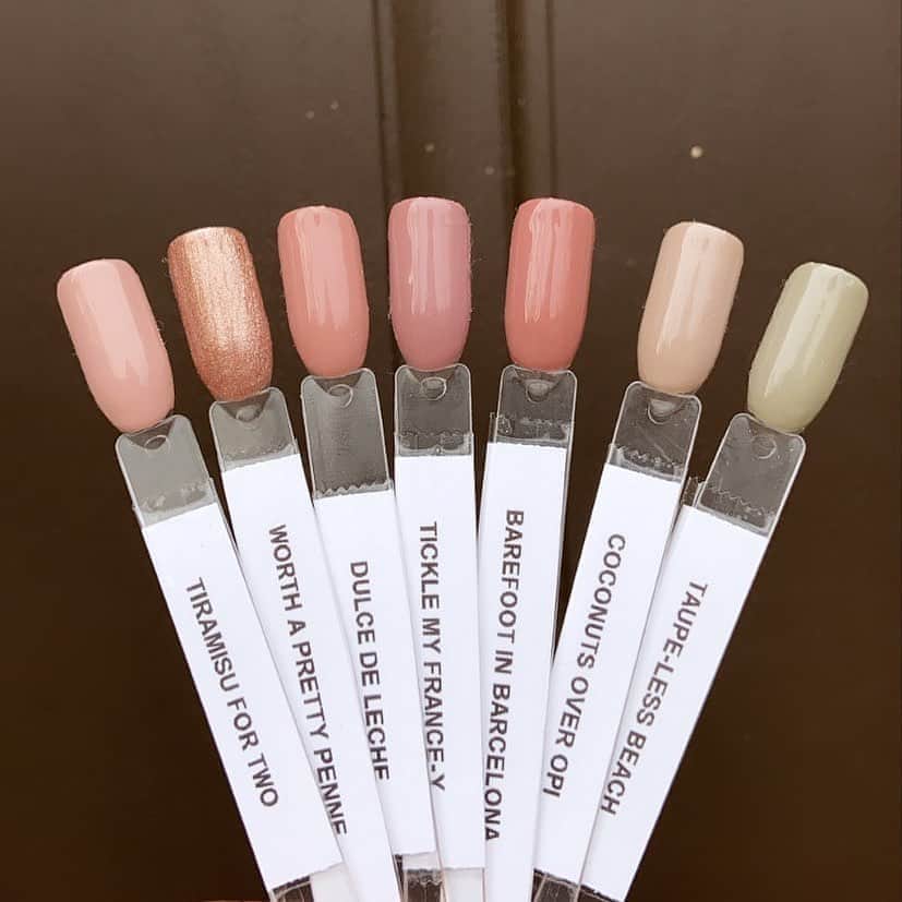 OPIさんのインスタグラム写真 - (OPIInstagram)「Flattering shades to complement every skin tone. 💕 Hit the save button for your next mani appointment.  @nashvillenailco   #nudenails #nudenails💅 #nails #nailsofinstagram #coloristheanswer #opi」10月20日 10時42分 - opi