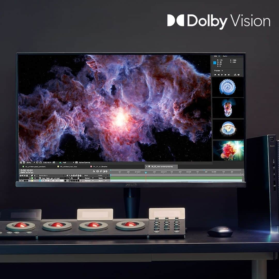 ASUSさんのインスタグラム写真 - (ASUSInstagram)「Transform your HDR workflow! Nowadays, more and more devices can support Dolby Vision. #ProArt Display PA32UCX – P is a  32” 4K, True 10-bit color monitor which is your best choice to edit and view #DolbyVision format.」10月20日 11時00分 - asus