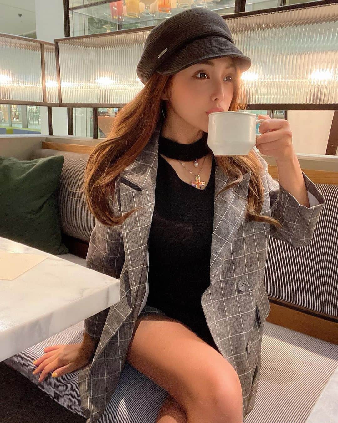 のインスタグラム：「hello☕️」