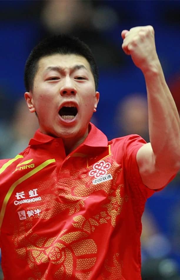 のインスタグラム：「The start of his story and the rest is history...  #Throwback to the 2004 World Junior Championships Boys' Singles Final where 🇨🇳 Ma Long 🐲 claimed his first international singles title 🏆!」