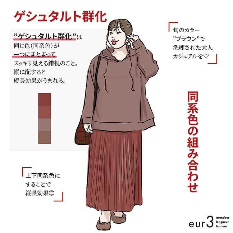 ぽっちゃり女子のオシャレブランド♪ エウルキューブのインスタグラム