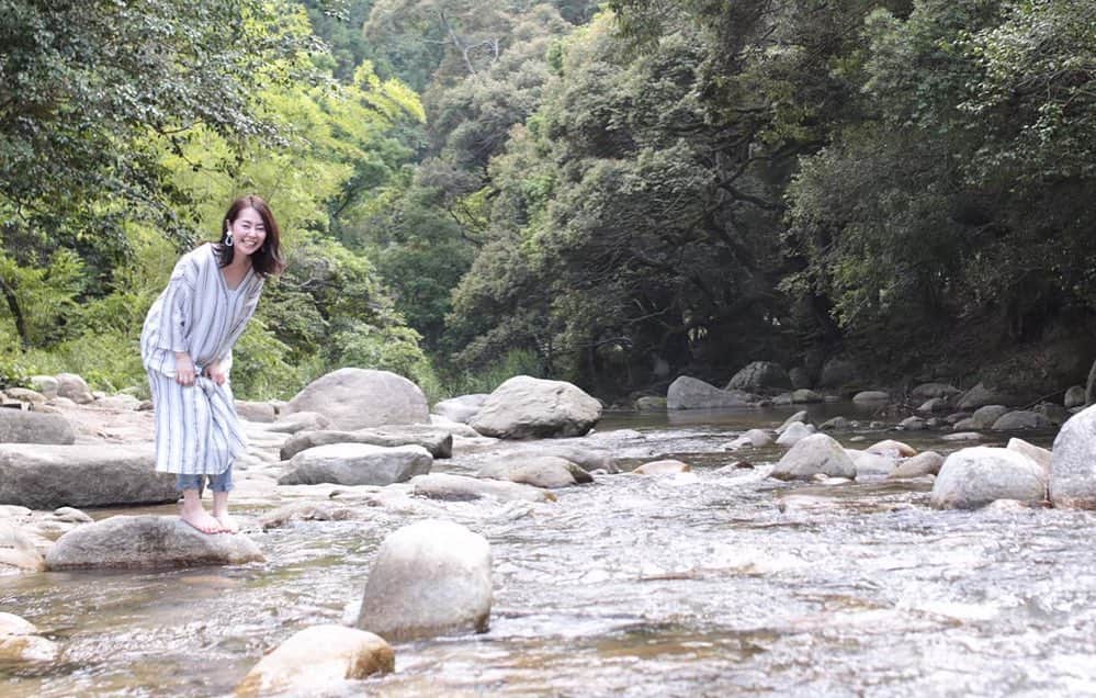 谷桃子さんのインスタグラム写真 - (谷桃子Instagram)「私がプロデュースさせて頂いているヘアオイル🌸✨hana-koi✨🌸の撮影もこの中ノ島公園でした♡♡思い出の場所♡♡  #那珂川市 #中ノ島公園 #自然 #癒し #hanakoi」10月20日 15時32分 - momoko5999