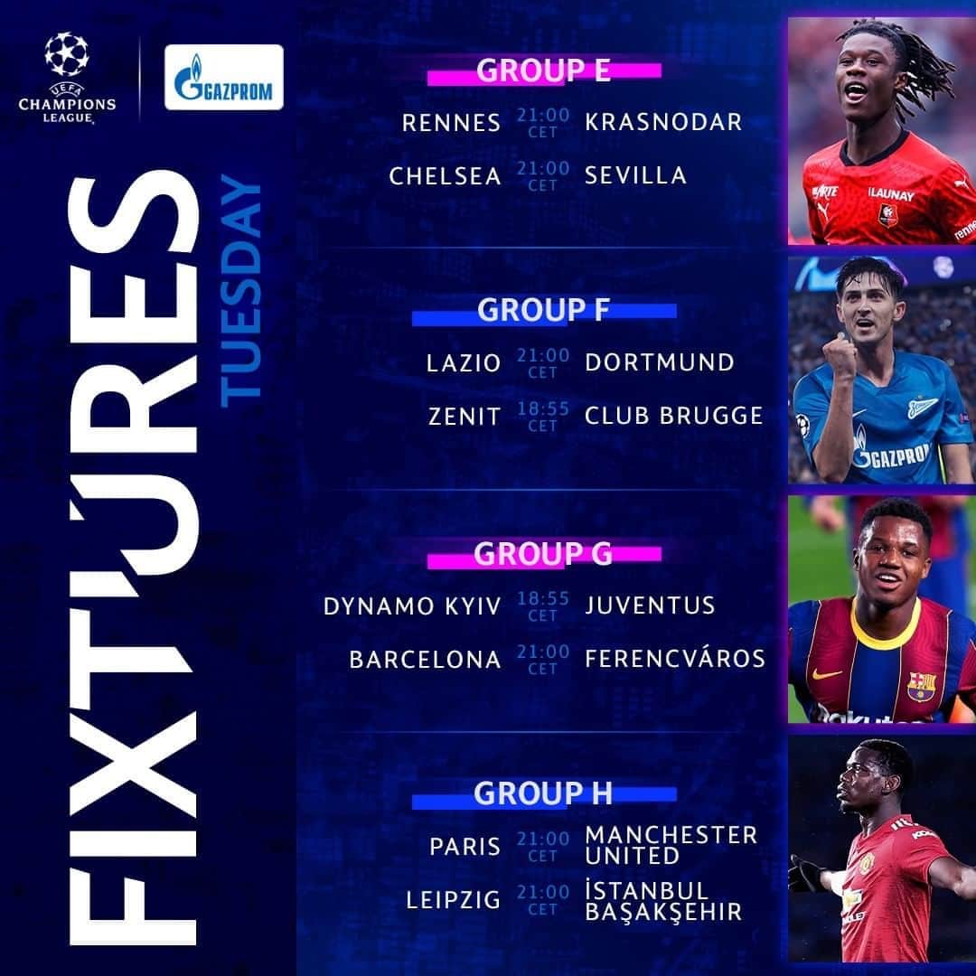 UEFAチャンピオンズリーグのインスタグラム