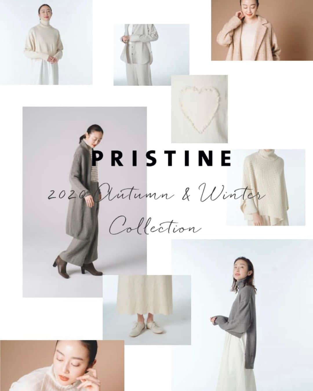 泉見祐希のインスタグラム：「PRISTINE 2020AW  オーガニックコットンブランド @pristine_official さんの2020AWのモデルをさせていただきました。 優しい生地に包まれると優しい気持ちになるんだなぁーって実感した撮影でした。🤍 . Ph @yurihanamori  H&M @rietomomori」