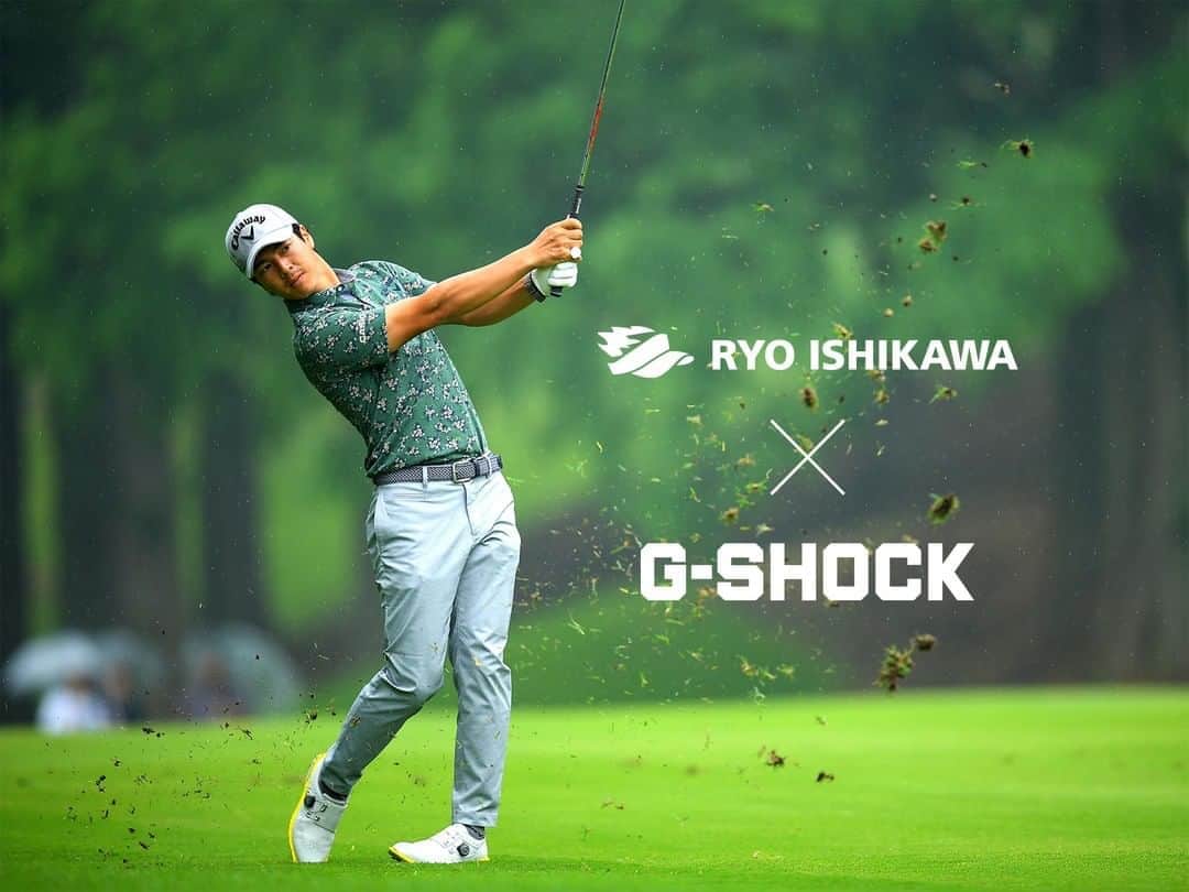 G-SHOCKさんのインスタグラム写真 - (G-SHOCKInstagram)「G-SHOCK × RYO ISHIKAWA  日本での最年少賞金王記録保持者のカシオ所属プロゴルファー石川遼選手のシグネチャーモデルが登場。 ベースモデルはメタルベゼルを採用したスクエアデザインのGM-5600。カラーリングはシルバーメタルとブラックを基調としたシックな仕上げになっており、バンド部には石川選手の座右の銘である “一意専心”の英訳“WITH HEART AND SOUL”、遊環部にはツアー17勝を表現し17個の星をプリントしました。また、裏蓋にも石川選手の直筆サインが刻印されバックライトには、サンバイザーマークが輝くなど、スペシャルなモデルとなっています。  This is a new signature model that was designed under the supervision of a professional golf player Ryo Ishikawa, who is supported by Casio and has been Japan’s Youngest Money Title Winner record holder.  Base model is the traditional square face GM-5600. The model is designed with the chic silver metal and black color combination. Ishikawa's motto "WITH HEART AND SOUL" is printed on the band, and 17 stars are printed on a band ring, which is the number of his tour title. Also, his signature on case back and the sun visor shaped back lighting make this model even more special.   GM-5600RI20-1JR  #g_shock #gm5600 #metal #collaboration #teamgshock #ryoishikawa #石川遼 #golf  #ゴルフ #watchoftheday」10月20日 17時00分 - gshock_jp