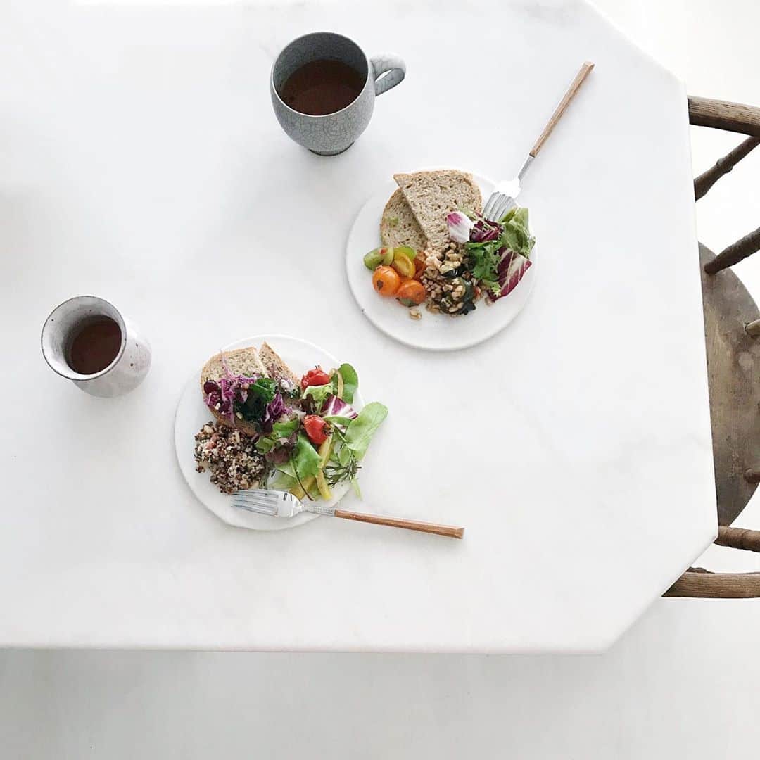norikoのインスタグラム：「いつかの朝ごぱん🍞」