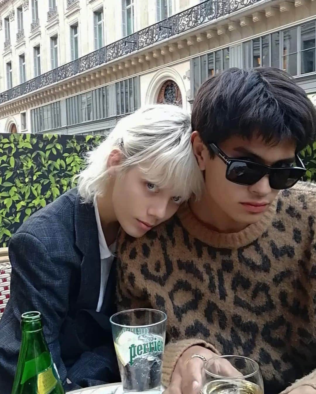 マリヤン・ジョンクマンのインスタグラム：「Lovebirds captured by @xavier_girodon 💖」