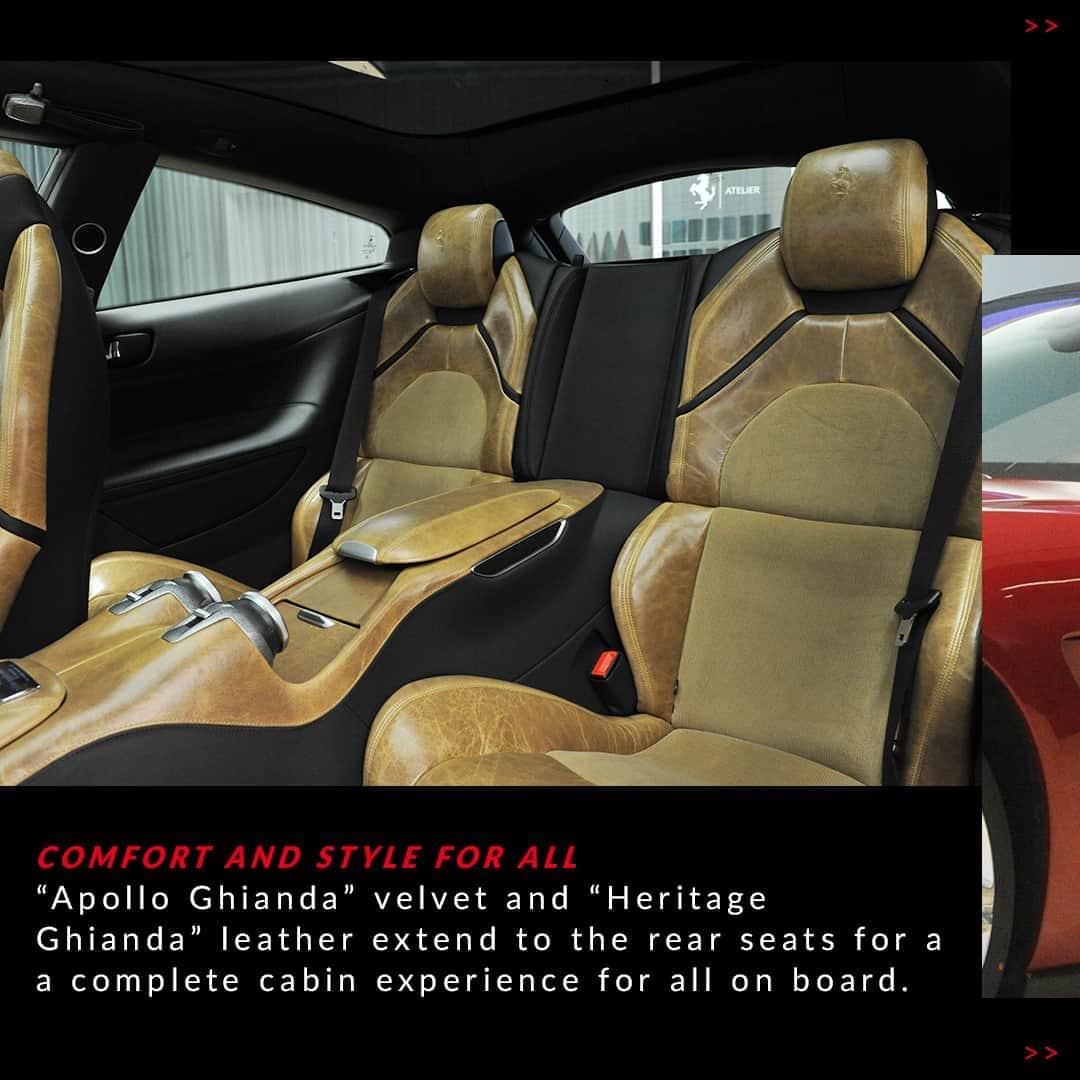 フェラーリさんのインスタグラム写真 - (フェラーリInstagram)「This tailor made #FerrariGTC4Lusso was inspired by the iconic #Ferrari340America. This unique car was designed to exude a classic sporty exterior, and offer ultimate cabin comfort thanks to luxurious touches. #FerrariTailorMade #Ferrari」10月21日 3時25分 - ferrari