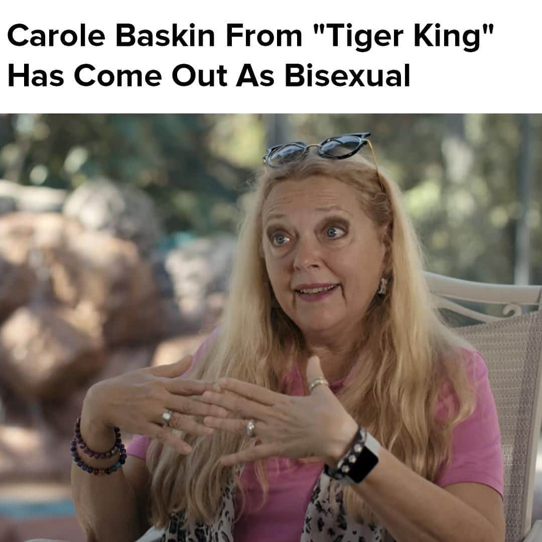 BuzzFeedさんのインスタグラム写真 - (BuzzFeedInstagram)「The Big Cat Rescue owner recalled being introduced to the queer community back in the '80s by her fiancé. Read the full story in the link in bio 👆」10月21日 4時05分 - buzzfeed