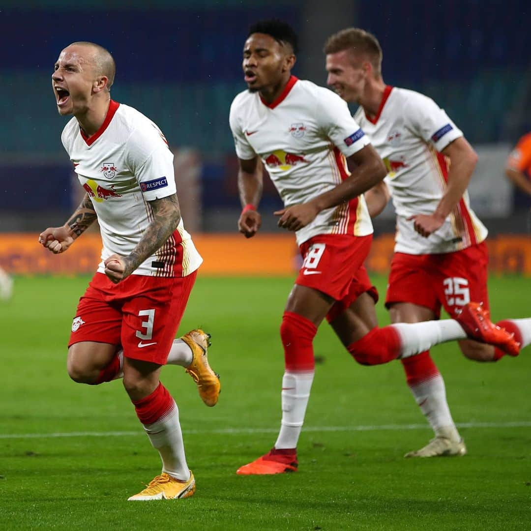 UEFAチャンピオンズリーグさんのインスタグラム写真 - (UEFAチャンピオンズリーグInstagram)「Drop an emoji to describe this Angeliño performance... 👇  The Leipzig full-back has 4 goals in his last 3 games 👏   #UCL」10月21日 4時43分 - championsleague