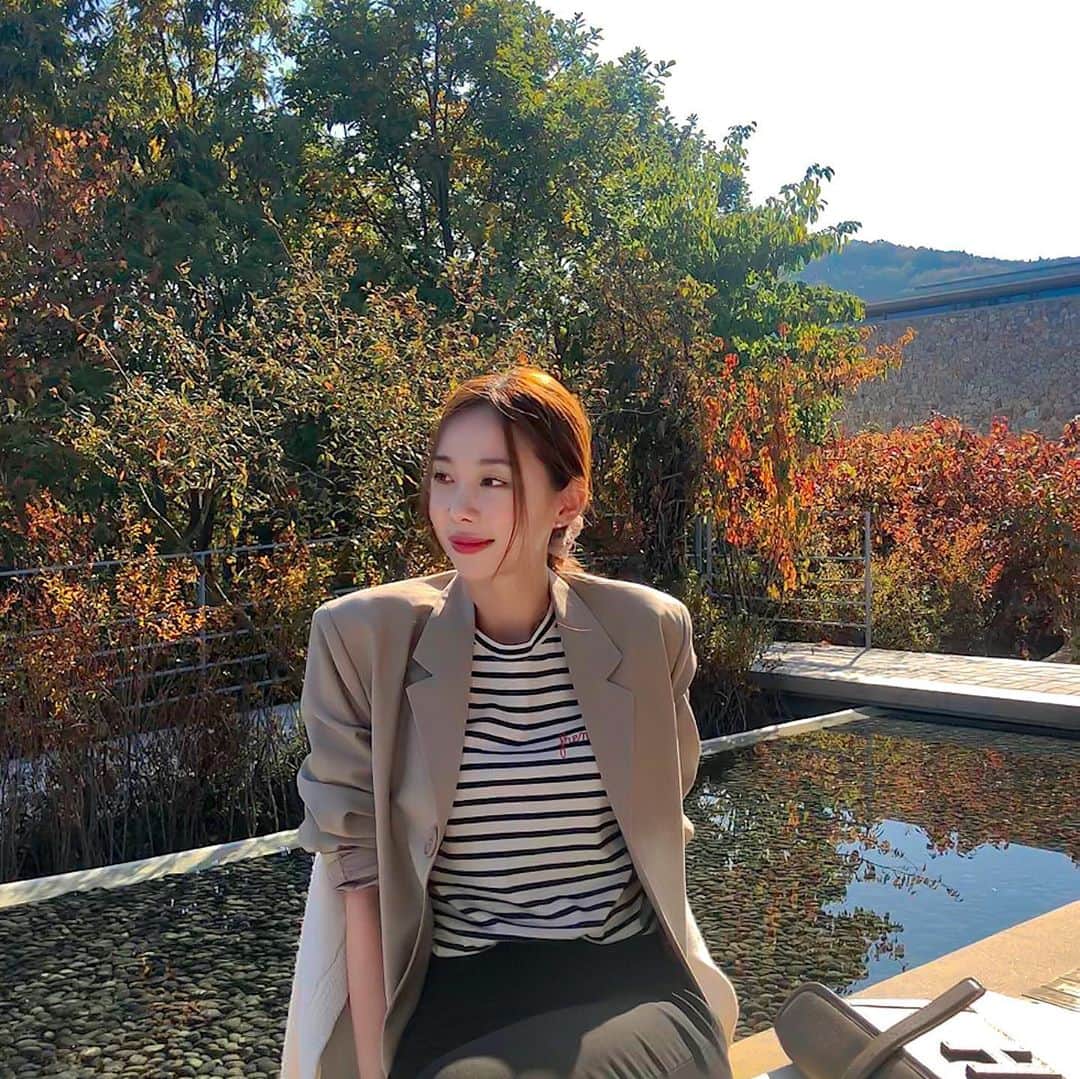 イユエリンのインスタグラム：「가을 지나가기전에 여기는 한번 더 와야겠어🍁」