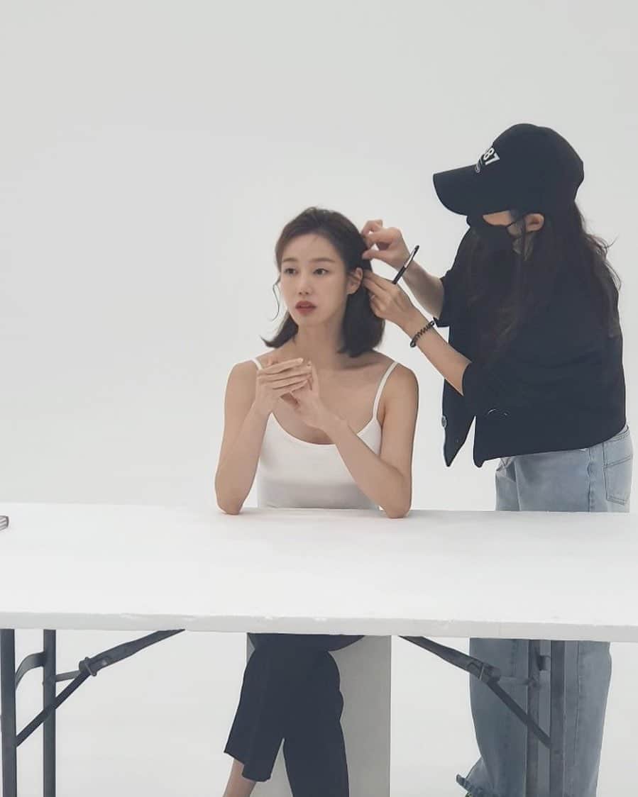 ソ・ウナのインスタグラム：「멍~」