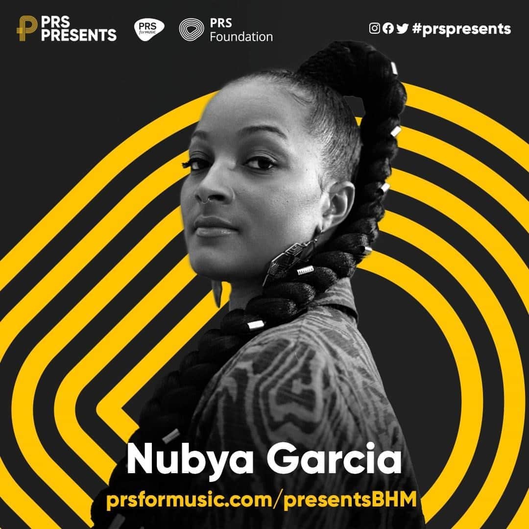 PRS for Musicさんのインスタグラム写真 - (PRS for MusicInstagram)「Performing at #PRSPresents #BlackHistoryMonth on Thurs 22 Oct - @nubya_garcia  Multi award-winning saxophonist and composer, who has been supported by the @PRSFoundation throughout her career, Nubya Garcia, is set to perform two tracks from her latest album SOURCE. Nubya is also a member of the experimental septet, Nerija, and has toured extensively internationally, playing in venues across Latin America, Asia, Europe, Australia, and the United States. Garcia’s reputation as a DJ is also burgeoning; she currently helms a hit radio residency on NTS and plays a growing number of live sets across Europe.  #FundedByPRSF」10月20日 21時25分 - prsformusic
